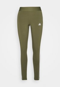 Não selecionado, focus olive/white