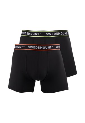 2-PACK - Onderbroeken - black orange lime