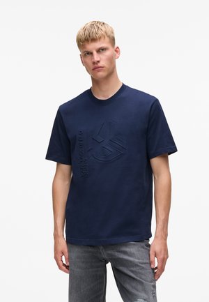 MONOGRAM - Tričko s potlačou - black iris