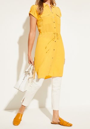 Blusenkleid - dark yellow