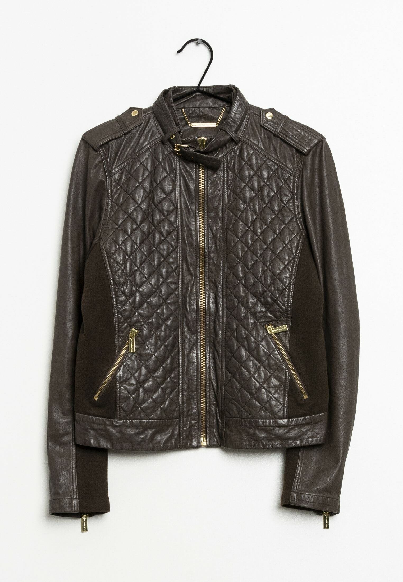 MICHAEL Michael Kors Faux leather jacket brown (Pre-owned