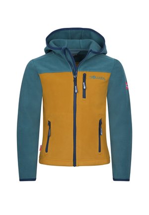 TROLLKIDS, 706 UNISEX - Fleece jacket - stormy blue/mustard