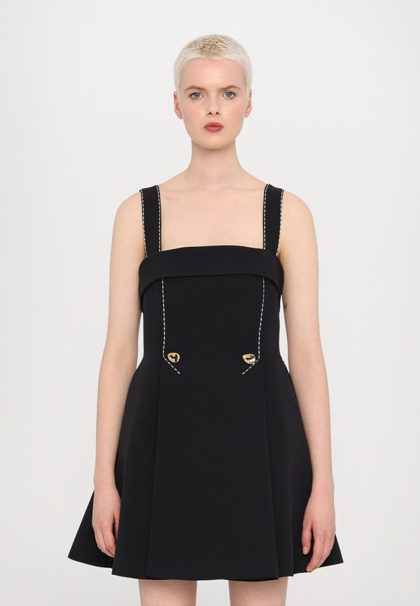 STRUCTURED MINI DRESS ADJUSTABLE STRAPS - Cocktail dress / Party dress