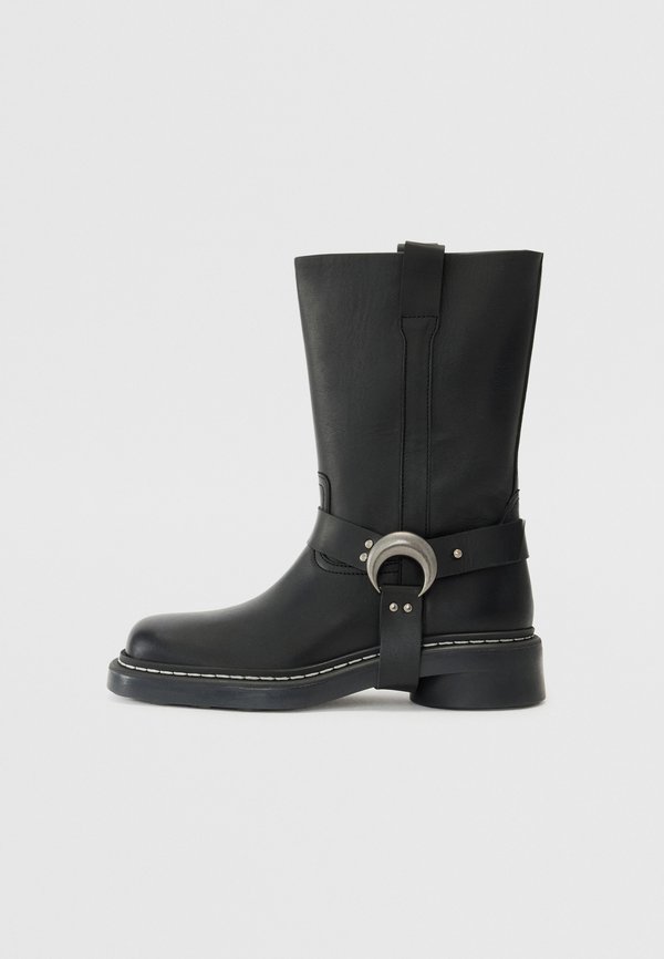 SMOOTH MOTO - Cowboy/biker ankle boot