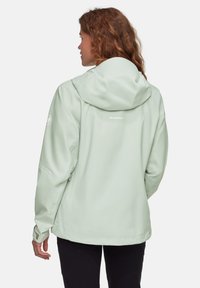 Mammut TAISS HS HOODED  - Giacca hard shell - silver sage