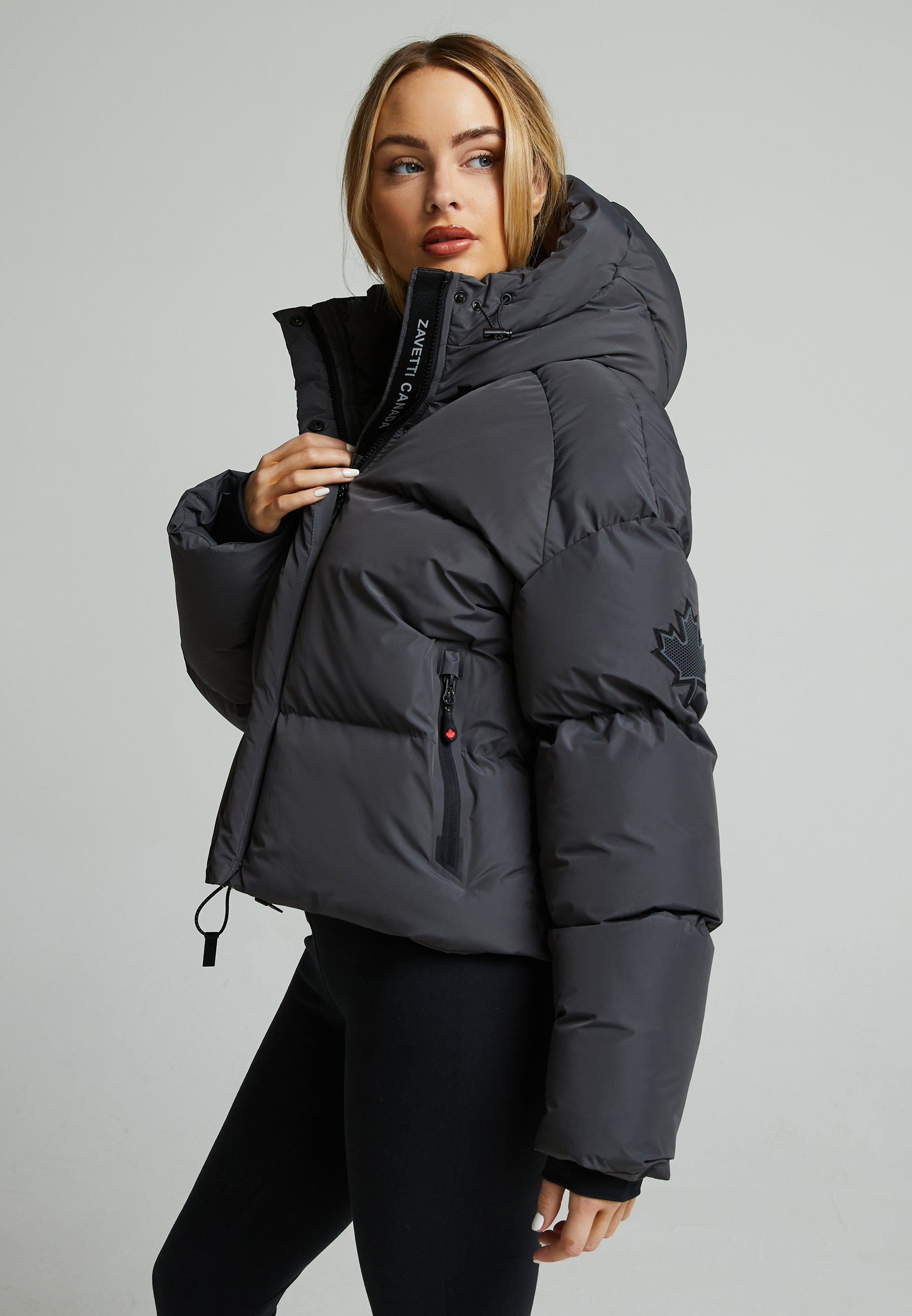 Zavetti Canada RIVERA TECH SHORT PUFFER JACKET - Winter jacket