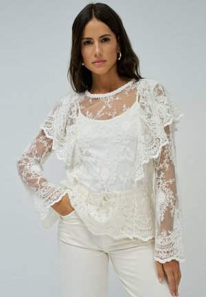 REGULAR - Blusa - beige