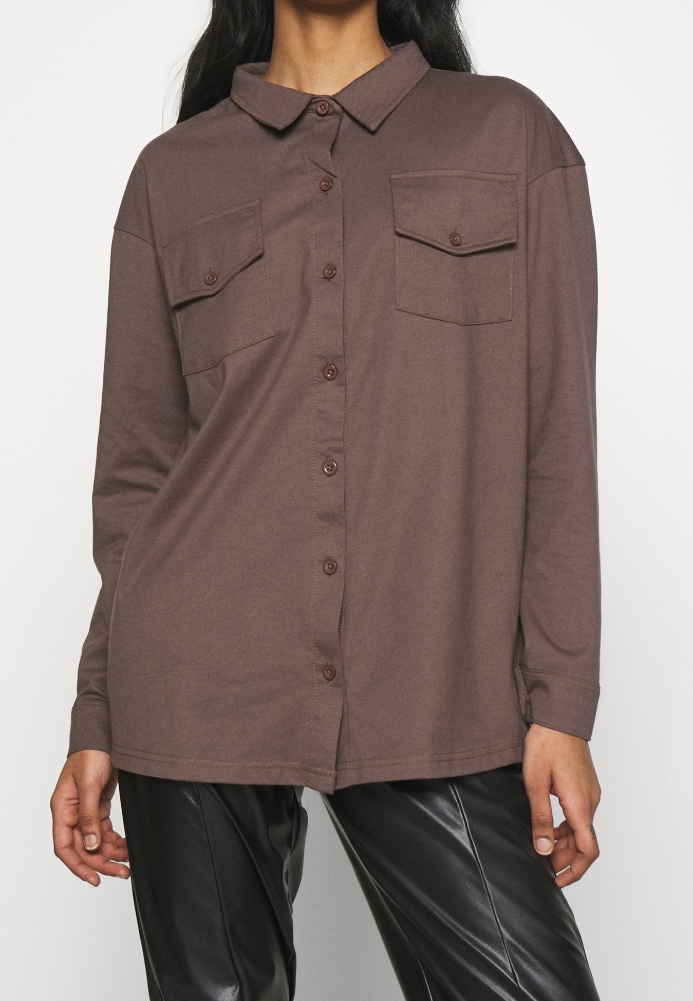 Missguided Chemisier brown/marron (Seconde main)