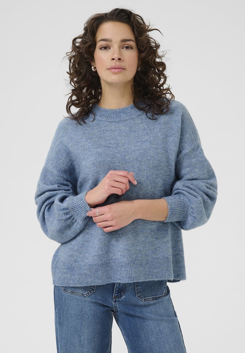 Kaffe Maglione - windward blue melange
