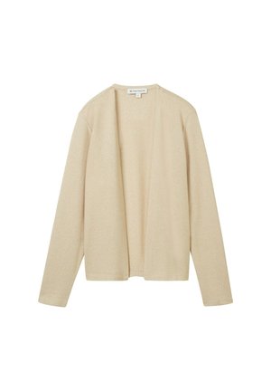 TOM TAILOR Cardigan - sandy beige melange