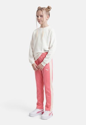 ALWAYS ON SLIM TRACK PANTS UNISEX - Tepláky - wild pink