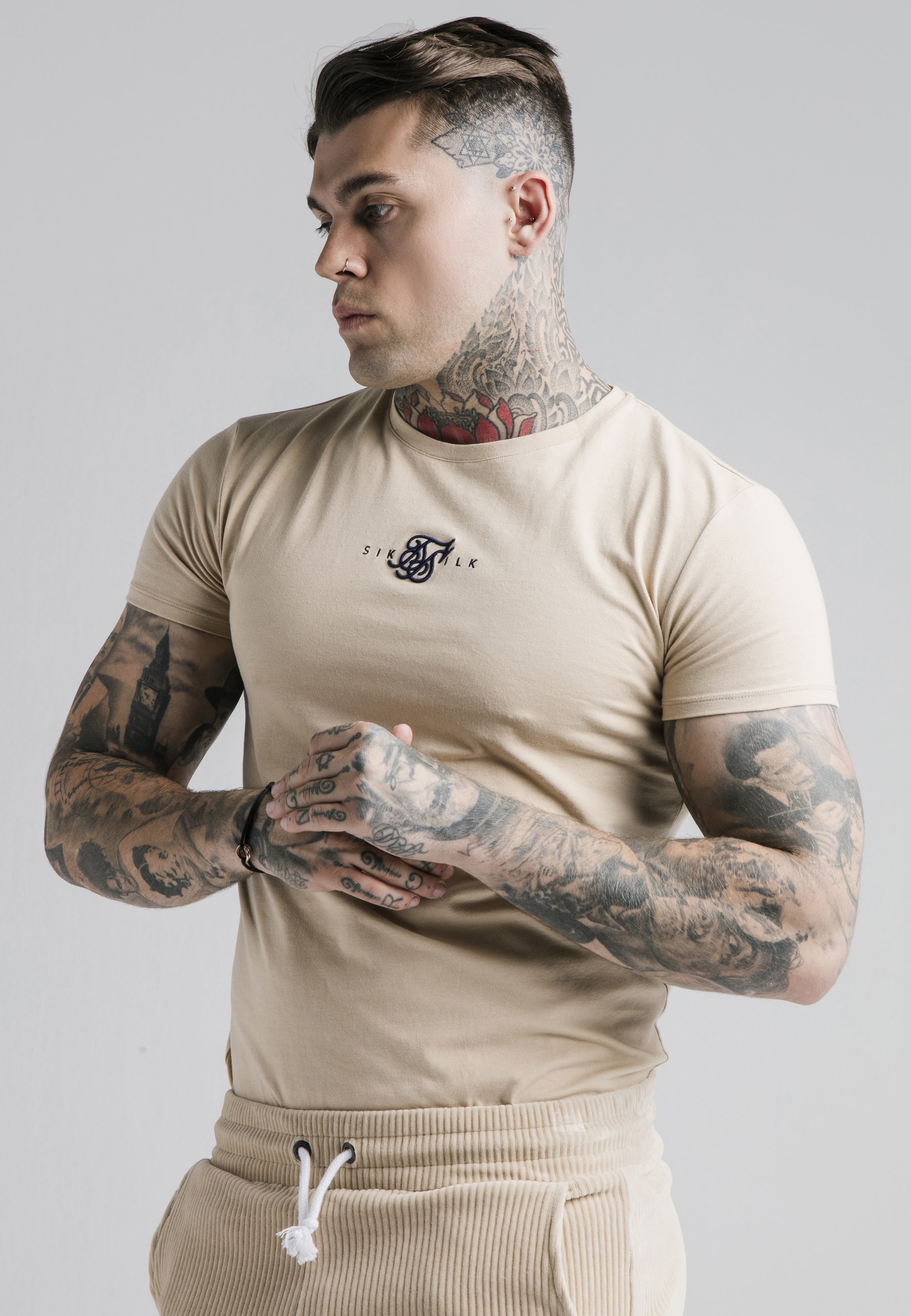 Men ALLURE STRAIGHT HEM GYM TEE - Basic T-shirt Men ALLURE STRAIGHT HEM GYM TEE - Basic T-shirt
