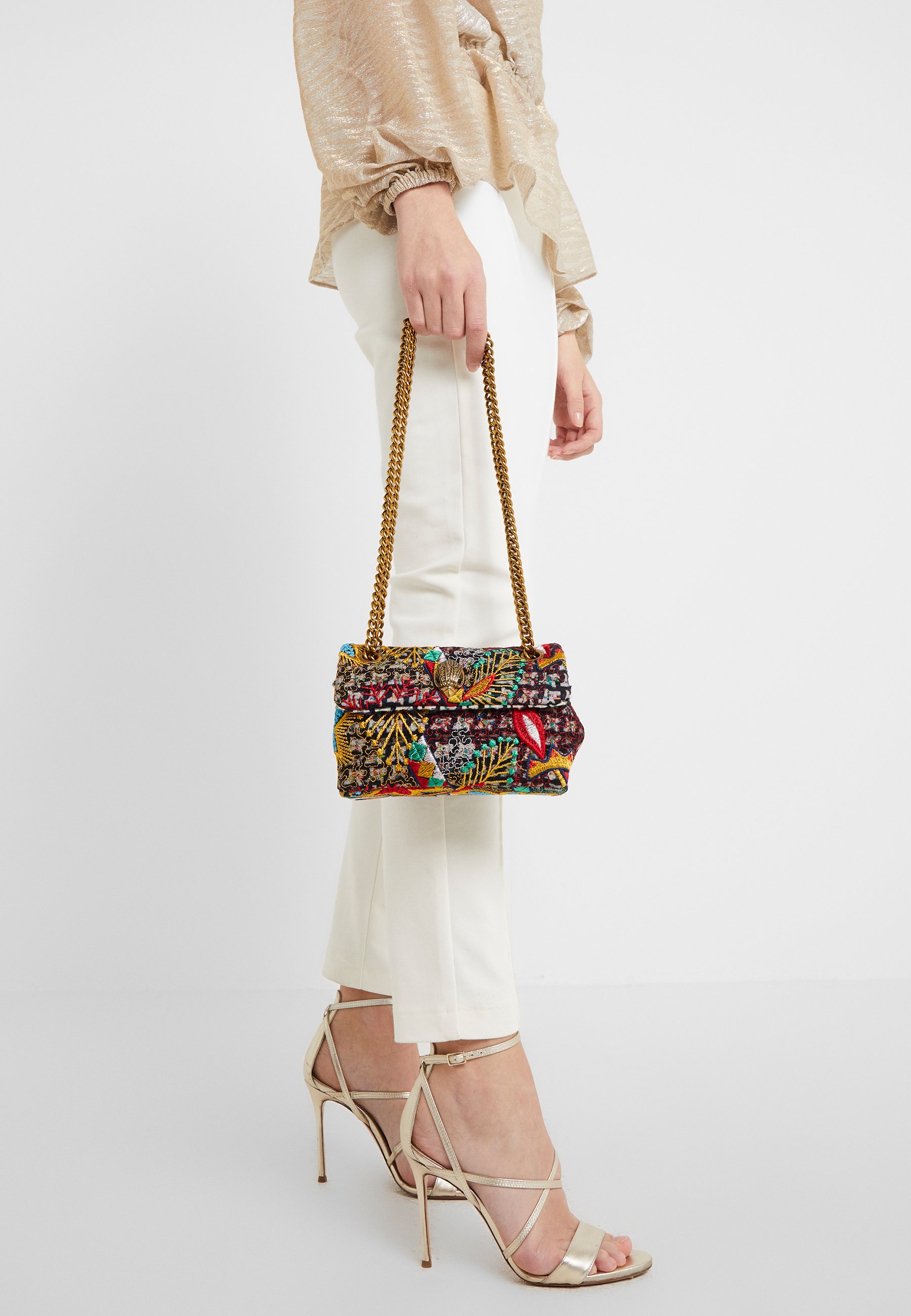 Kurt Geiger London TWEED MINI KENSINGTON X Skulderveske Kurt Geiger London TWEED MINI KENSINGTON X Skulderveske