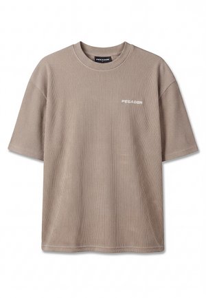 Pegador, LAGOS - T-shirt basique - washed warm taupe