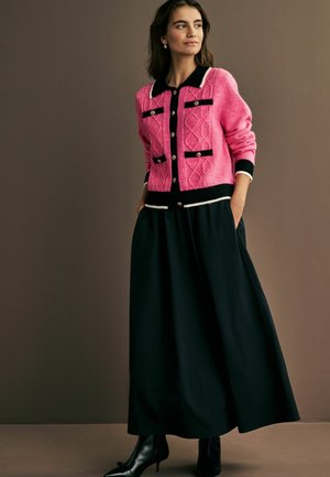 Next SMART CONTRAST TIPPED   REGULAR FIT - Kardigan - pink