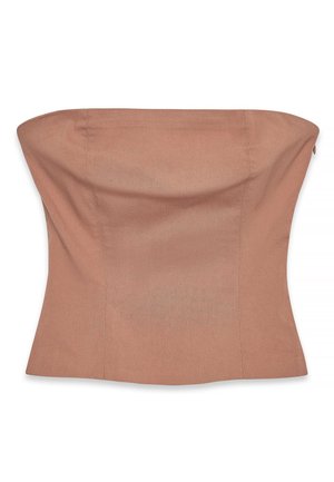 NA-KD, CLASSIC CORSET - Top - mocha