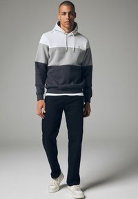 Next BLOCK MARL - REGULAR FIT - Hættetrøje - black