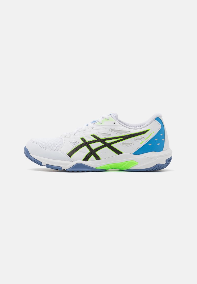 ASICS - GEL-ROCKET 11 - Zapatillas de voleibol - white/lime burst, Ampliar