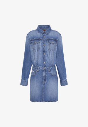 Calvin Klein Jeans, MINI TRUCKER - Spijkerjurk - aged paradise