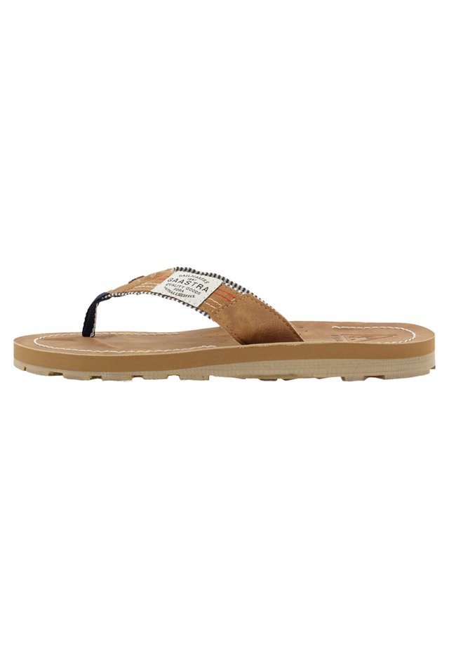 Teensandalen - cognac