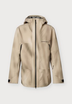 Peak Performance, EDGE 3L SHELL JACKET MEN - Veste de ski - beige