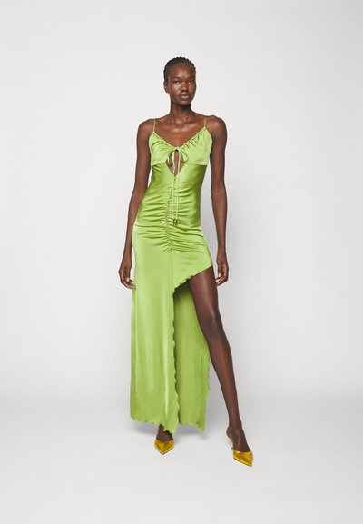 Et Ochs BRIE PURL EDGE DRESS - Φόρεμα από ζέρσεϊ - fern