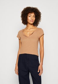 Mos Mosh T-shirt basic - cinnamon swirl