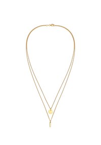 LAYERING PLATE NECKLACE - Nyaklánc - gold-coloured