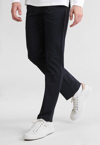 BOSS ATHLEISURE Tygbyxor - dark blue