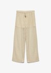 Wide-leg VMCMAYA Mid waist - Παντελόνι - birch