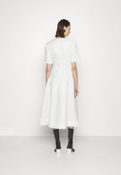 Materiel WEDDING GATHERED WAIST DRESS - Kokteiļkleita/ballīšu kleita - white