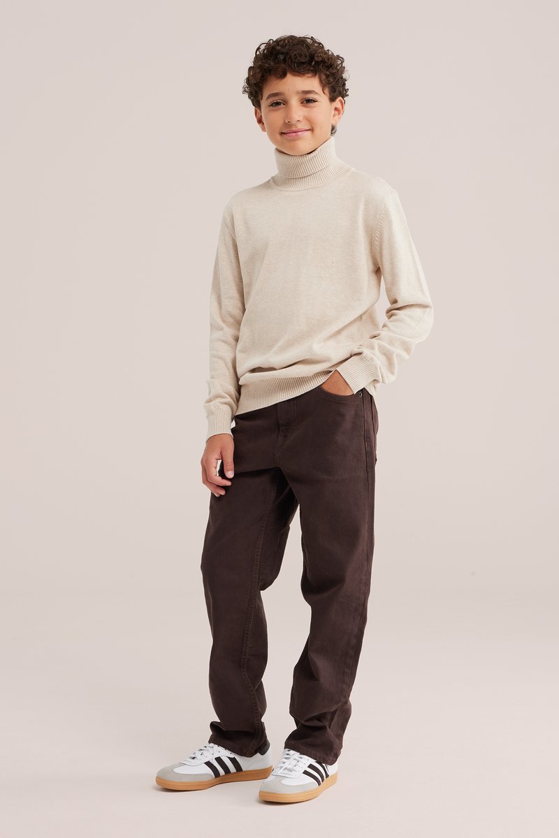 WE Fashion Svetrík - beige