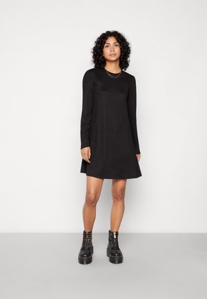 TONSY A-SHAPE JRS - Day dress - black
