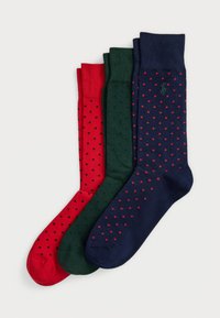 Vald, navy/hunter/red