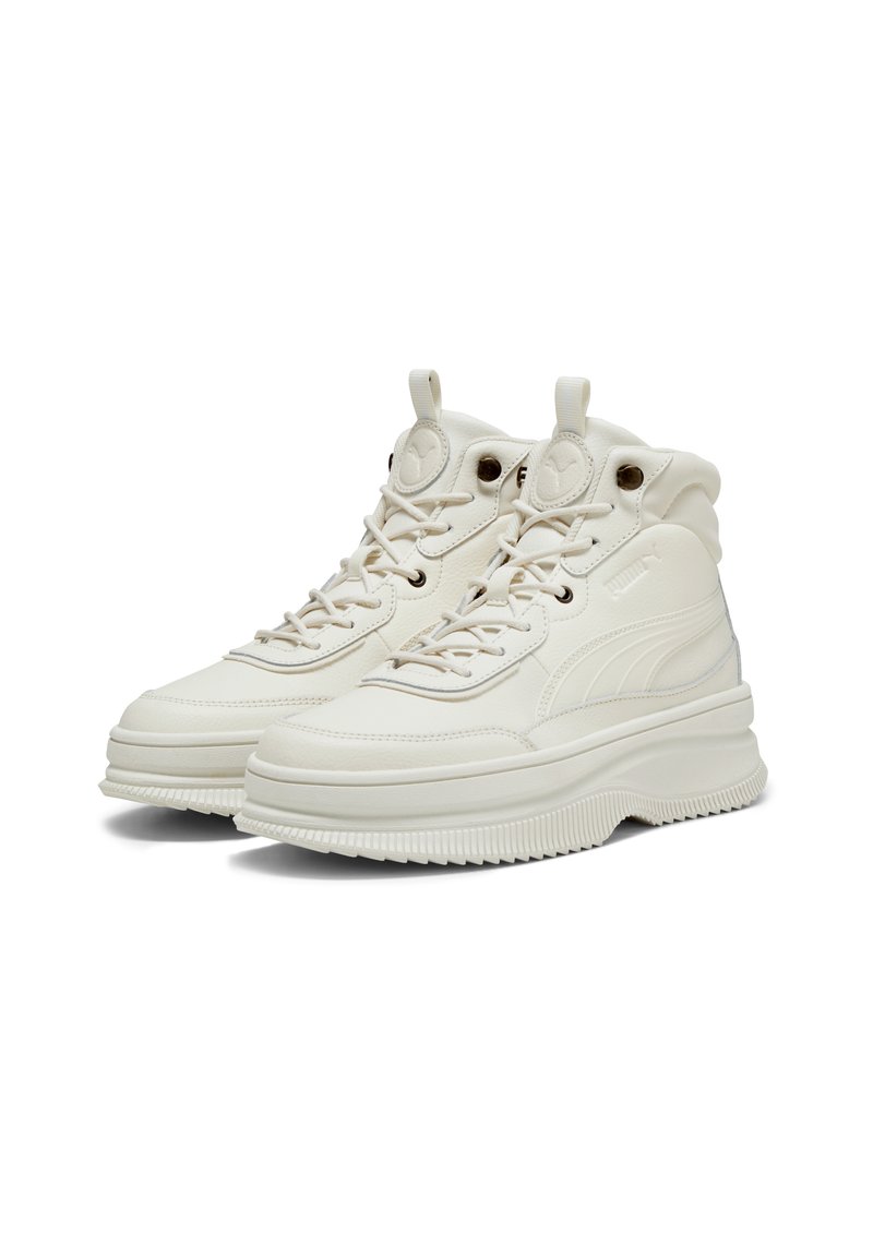 Puma MAYRA - Vysoké tenisky - frosted ivory/frosted ivory