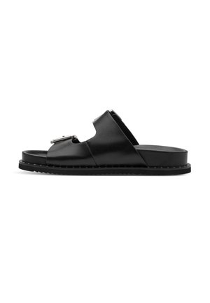 Tamaris, SLIPPERS - Muiltjes - zwart