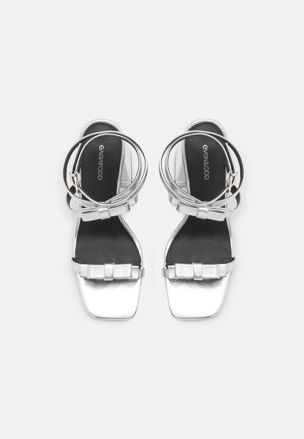 WIDE - Sandals - silver4