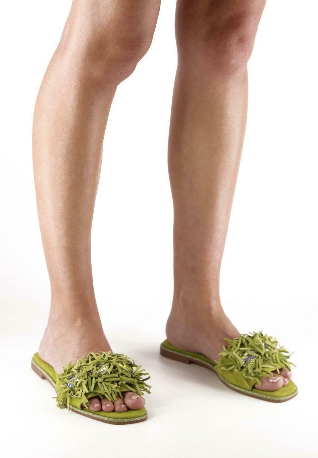 Alma en Pena NERTA - Sandalias planas - verde - Zalando.es