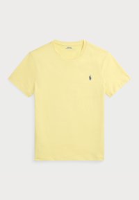 CUSTOM SLIM FIT JERSEY CREWNECK T-SHIRT - Camiseta básica - wicket yellow