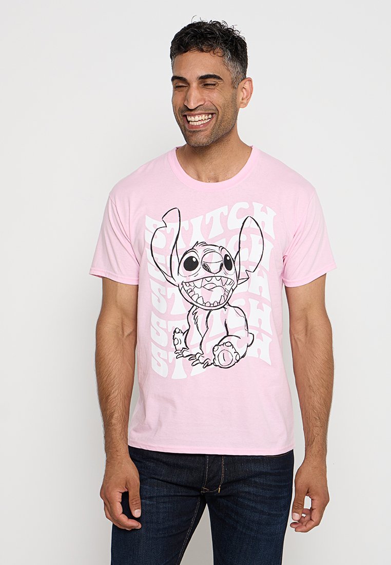 Disney T-shirt print roze