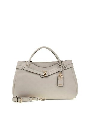 Guess, ELLA LOGO GIRLFRIEND SATCHEL - Sac à main - stone logo