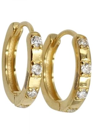 HEBE JEWELS Boucles d'oreilles - goldfarben/weiß