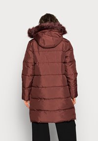 JDY JDYELI SUNNY LONG PADDED  - Casaco de inverno - bitter chocolate