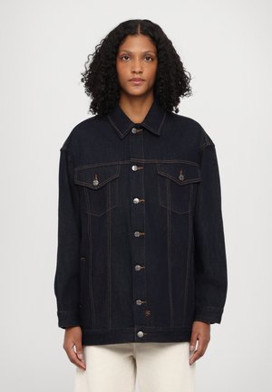 LONGLINE TRUCKER ORIGINAL - Farmerdzseki - blue denim