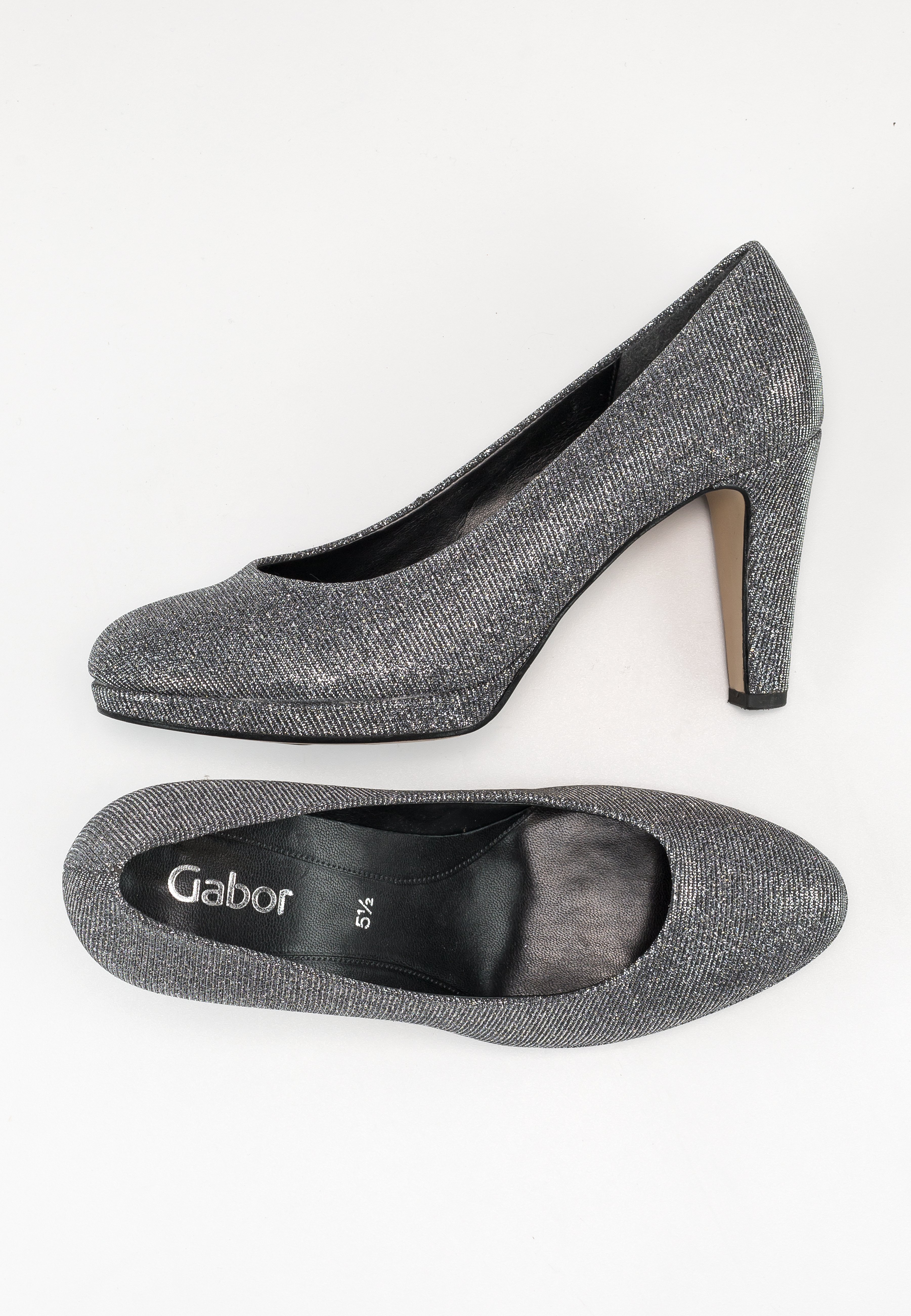 Gabor Klassieke pumps - silver/zilverkleurig - (Pre-owned) - Zalando.nl