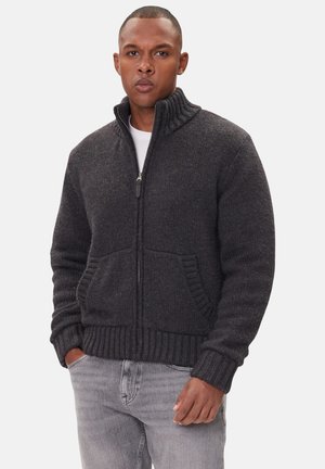 FULL ZIP - Strickjacke - grigio