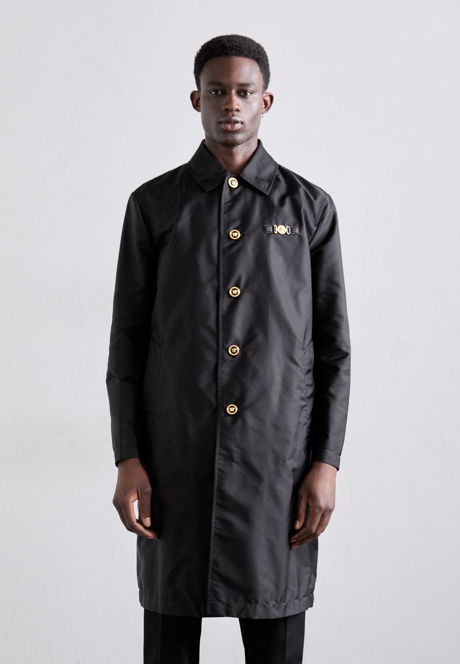 Versace Coats for Men | Official Website Versace カシミアtrench coat