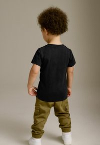 Next APPLIQUÉ CHARACTER SHORT SLEEVE - REGULAR FIT - T-shirts print - black