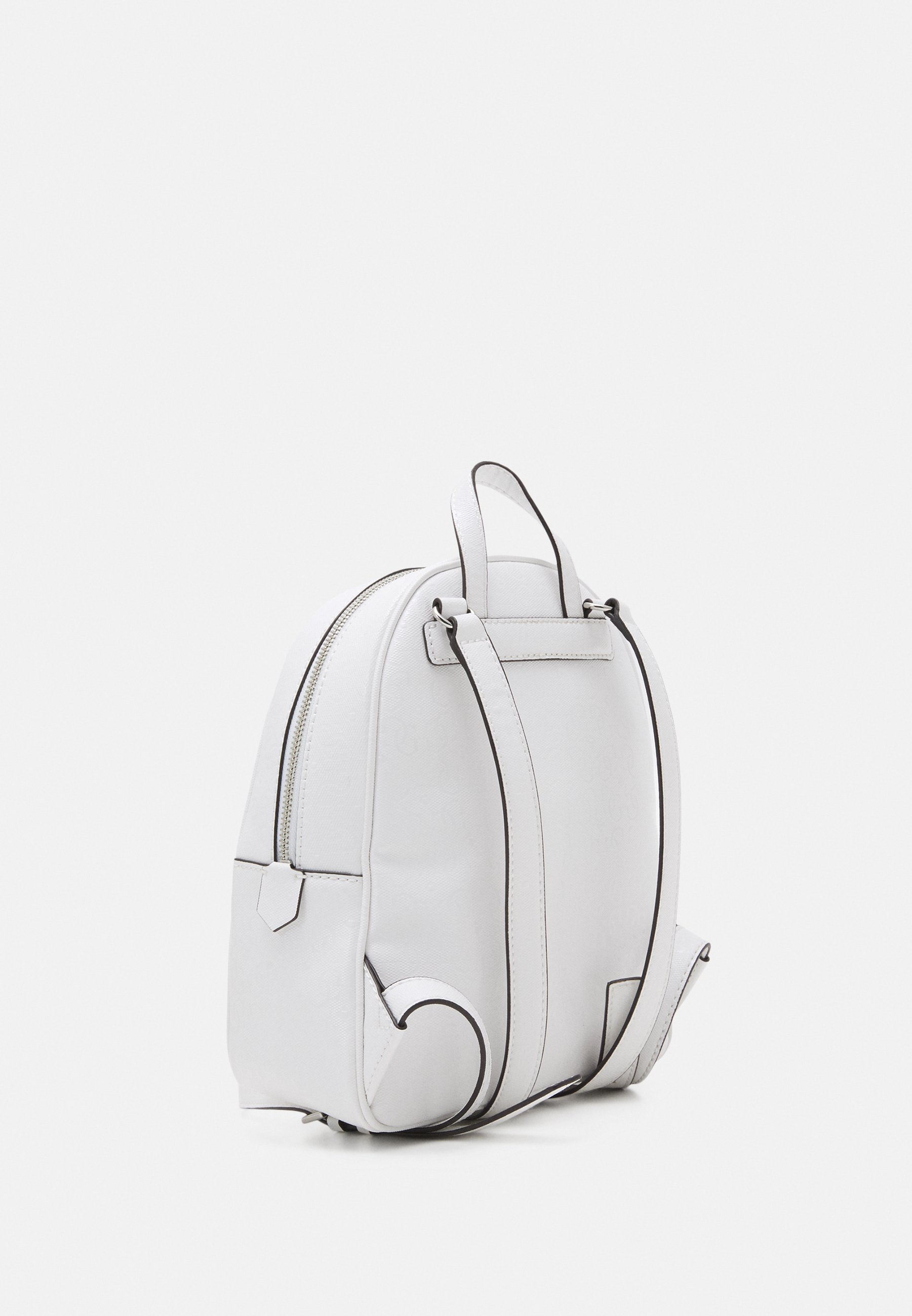 guess silver backpack