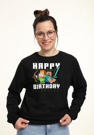 MINECRAFT BIRTHDAY - Sweatshirt - black
